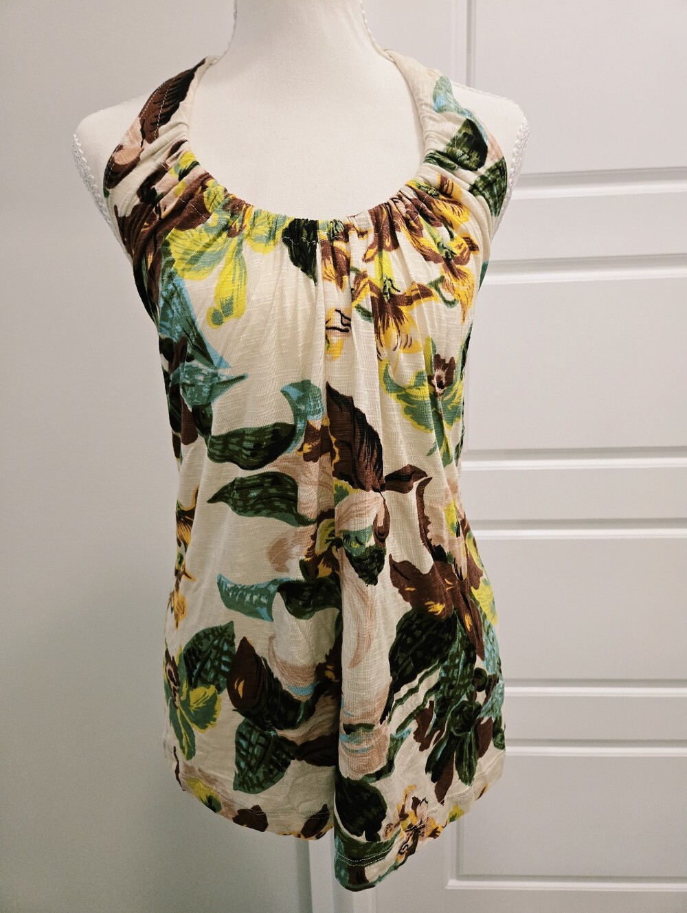 Kimchi & Blue Halter Top Botanical